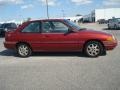 1996 Toreador Red Metallic Ford Escort LX Coupe  photo #6