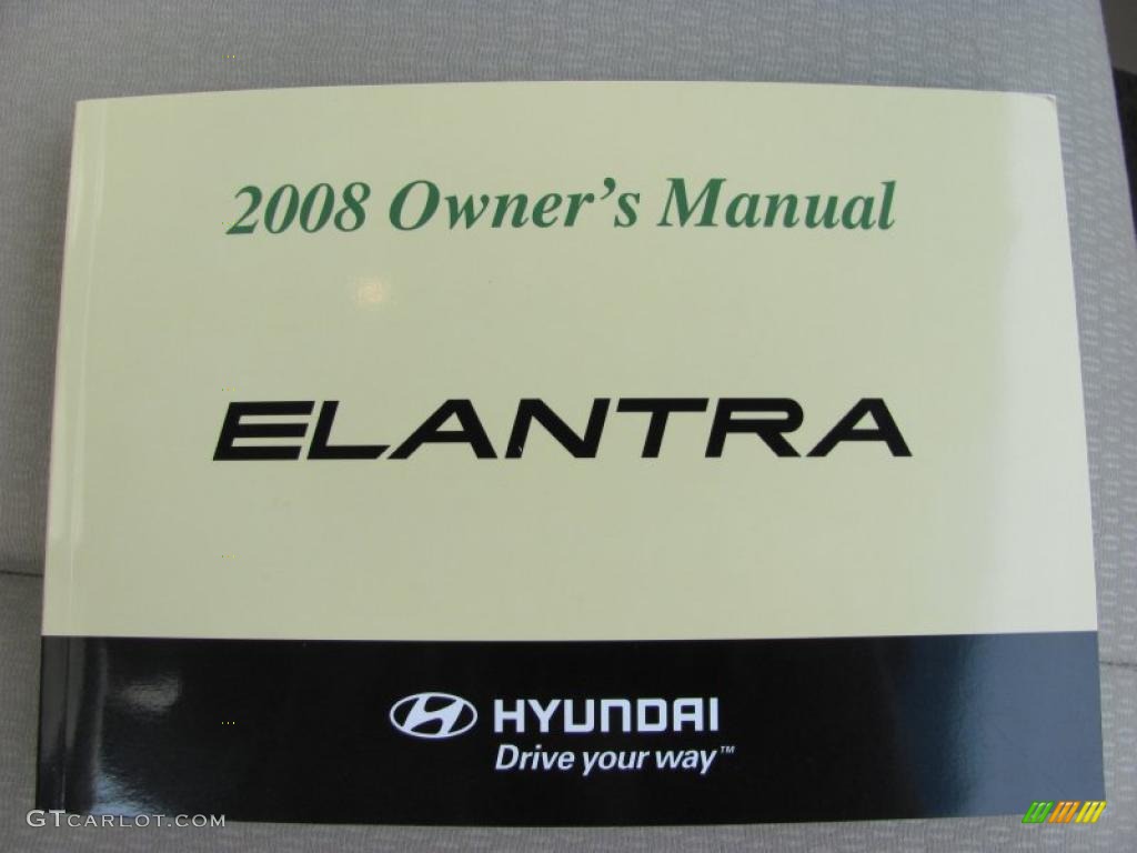 2008 Elantra GLS Sedan - Regatta Blue Metallic / Beige photo #10