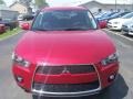 2010 Rally Red Metallic Mitsubishi Outlander SE 4WD  photo #13