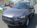 2010 Graphite Gray Pearl Mitsubishi Outlander ES 4WD  photo #1