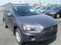 2010 Graphite Gray Pearl Mitsubishi Outlander ES 4WD  photo #12