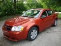 2008 Sunburst Orange Pearl Dodge Avenger SE  photo #2