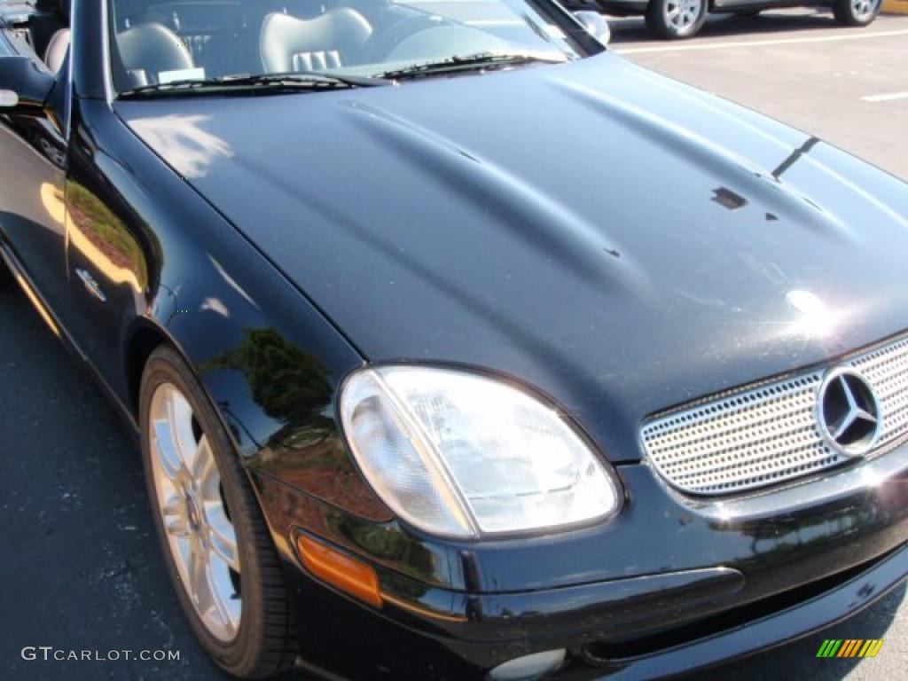 2004 SLK 230 Kompressor Roadster - Black / Charcoal photo #4