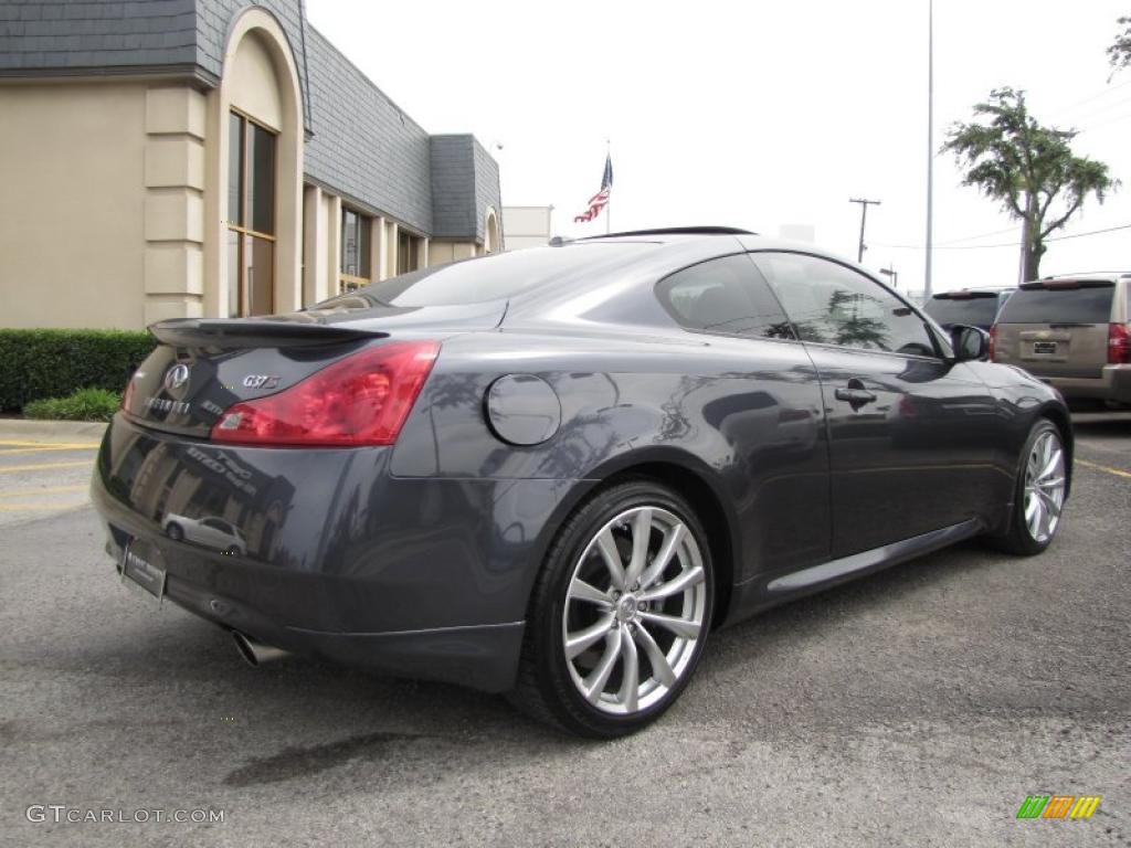 2008 G 37 S Sport Coupe - Blue Slate Metallic / Graphite photo #6