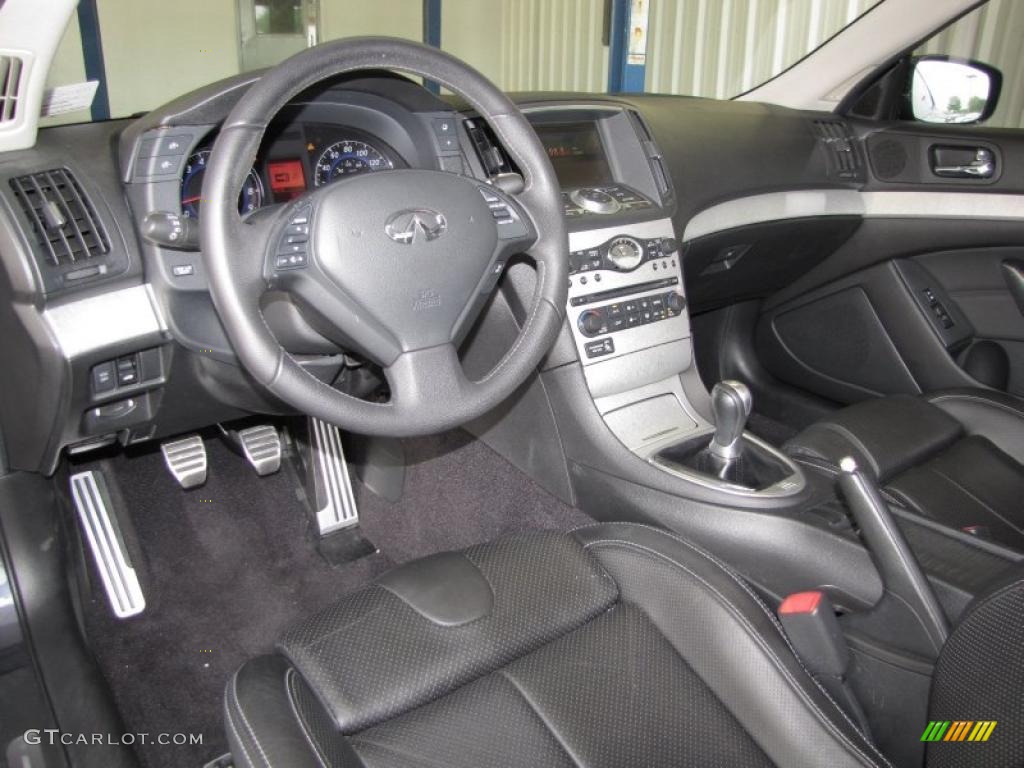 2008 G 37 S Sport Coupe - Blue Slate Metallic / Graphite photo #12