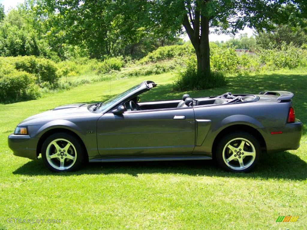 2003 Mustang GT Convertible - Dark Shadow Grey Metallic / Dark Charcoal photo #8