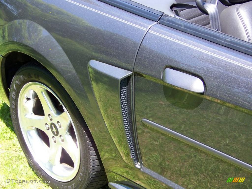 2003 Mustang GT Convertible - Dark Shadow Grey Metallic / Dark Charcoal photo #14