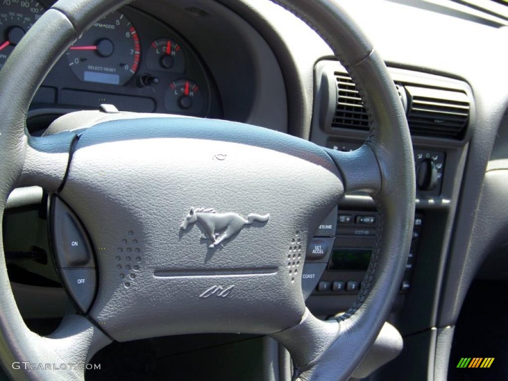 2003 Mustang GT Convertible - Dark Shadow Grey Metallic / Dark Charcoal photo #23