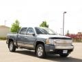 2008 Blue Granite Metallic Chevrolet Silverado 1500 LT Crew Cab 4x4  photo #8