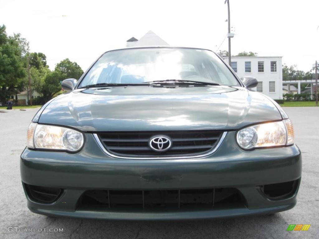 2002 Corolla CE - Woodland Pearl / Light Charcoal photo #1