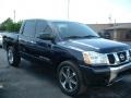 2007 Majestic Blue Nissan Titan SE Crew Cab  photo #3