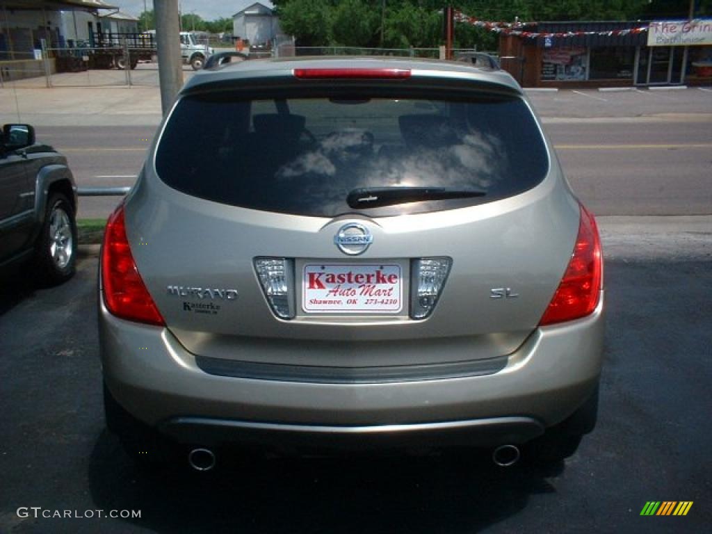 2005 Murano SL - Chardonnay Metallic / Cafe Latte photo #4