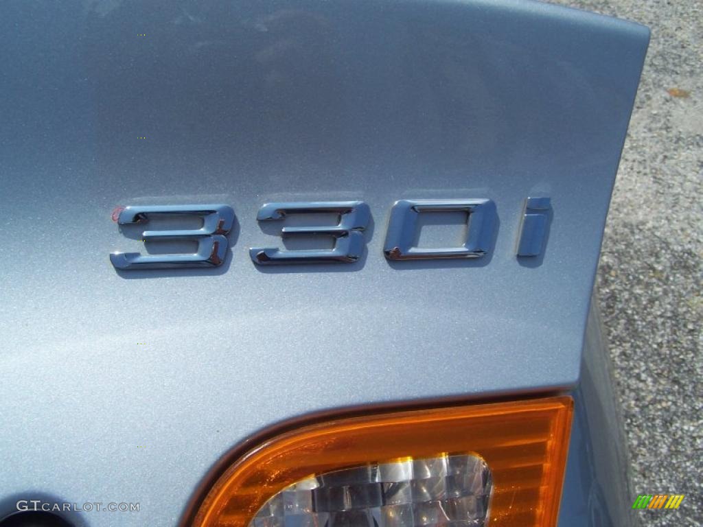 2003 3 Series 330i Sedan - Titanium Silver Metallic / Grey photo #13