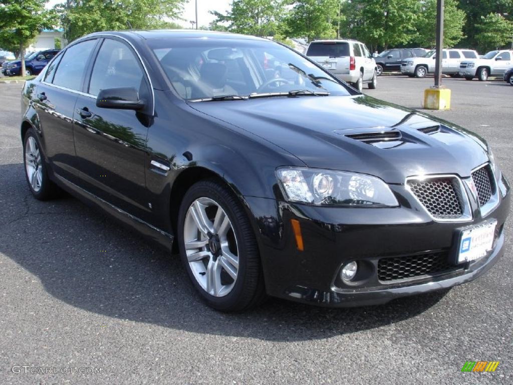 2009 G8 Sedan - Panther Black / Onyx photo #3