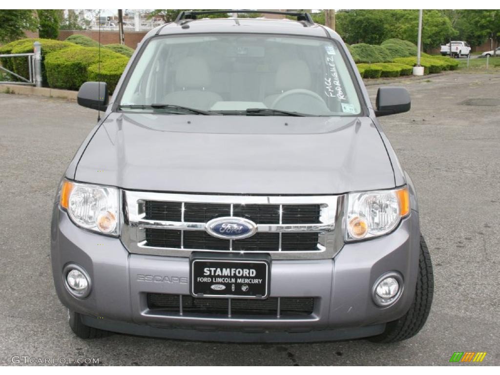 2008 Escape XLT 4WD - Tungsten Grey Metallic / Stone photo #2