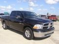 2009 Brilliant Black Crystal Pearl Dodge Ram 1500 SLT Quad Cab  photo #7