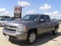 2008 Graystone Metallic Chevrolet Silverado 1500 LT Extended Cab 4x4  photo #1