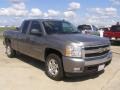 2008 Graystone Metallic Chevrolet Silverado 1500 LT Extended Cab 4x4  photo #7