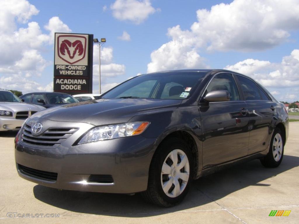 2008 Camry LE - Magnetic Gray Metallic / Bisque photo #1