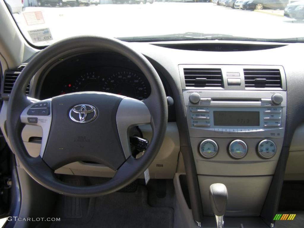 2008 Camry LE - Magnetic Gray Metallic / Bisque photo #11