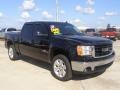 2008 Onyx Black GMC Sierra 1500 SLE Crew Cab  photo #7