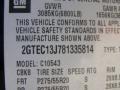 2008 Onyx Black GMC Sierra 1500 SLE Crew Cab  photo #13