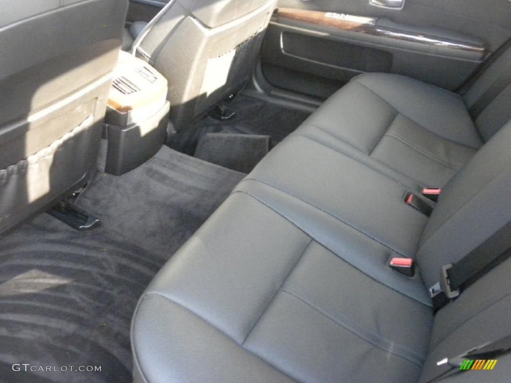 2008 7 Series 750Li Sedan - Titanium Grey Metallic / Black photo #13