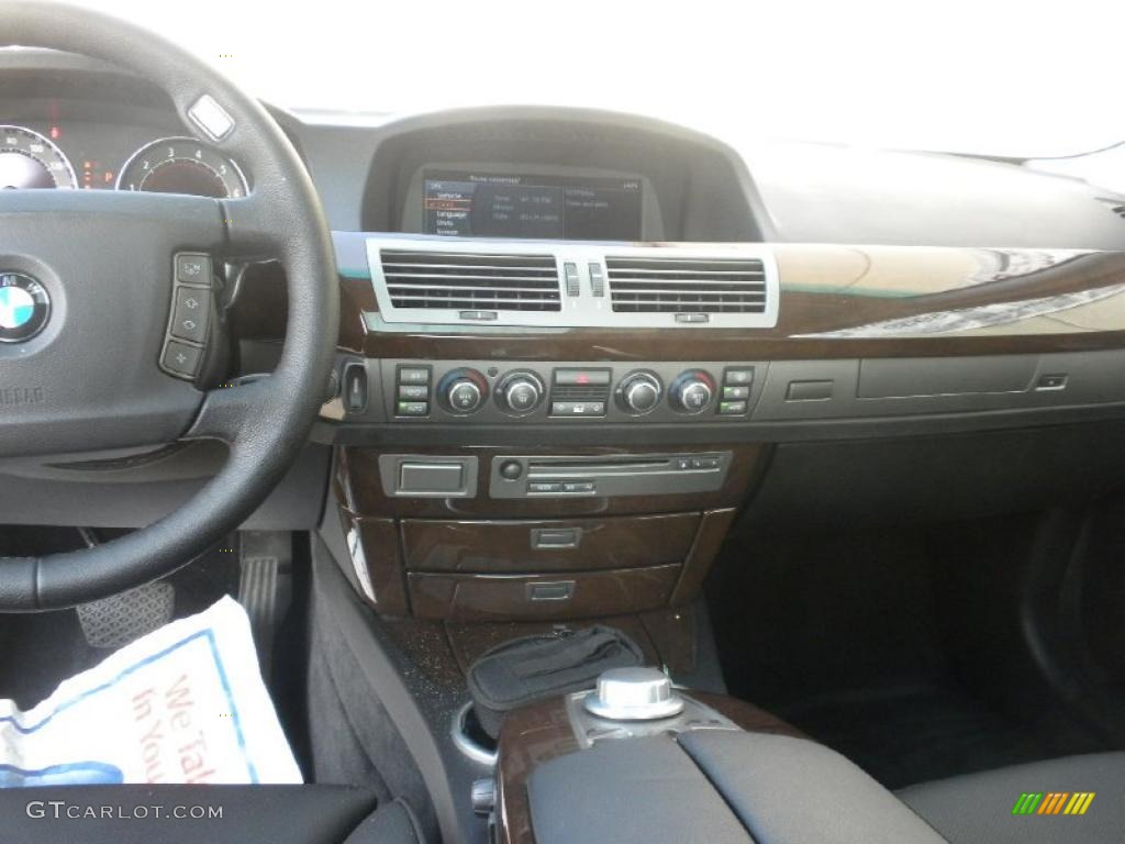 2008 7 Series 750Li Sedan - Titanium Grey Metallic / Black photo #14