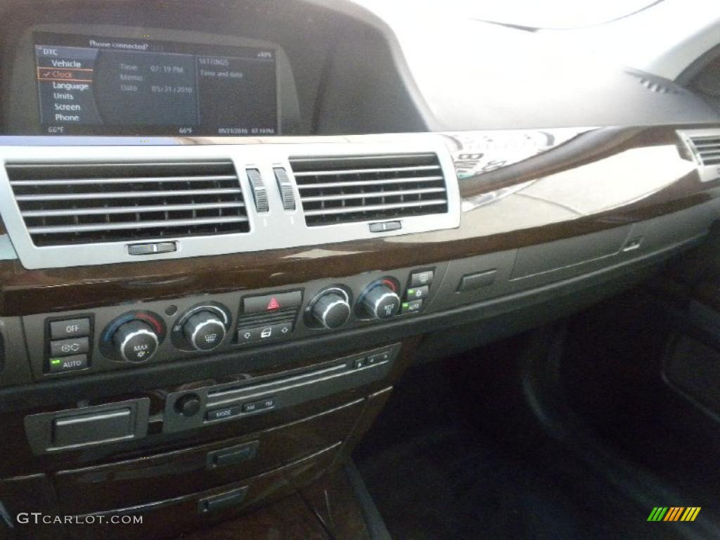 2008 7 Series 750Li Sedan - Titanium Grey Metallic / Black photo #18