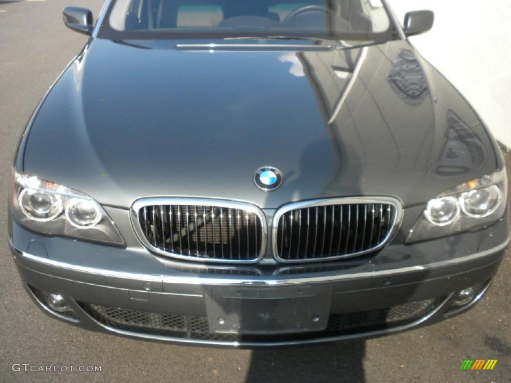 2008 7 Series 750Li Sedan - Titanium Grey Metallic / Black photo #25