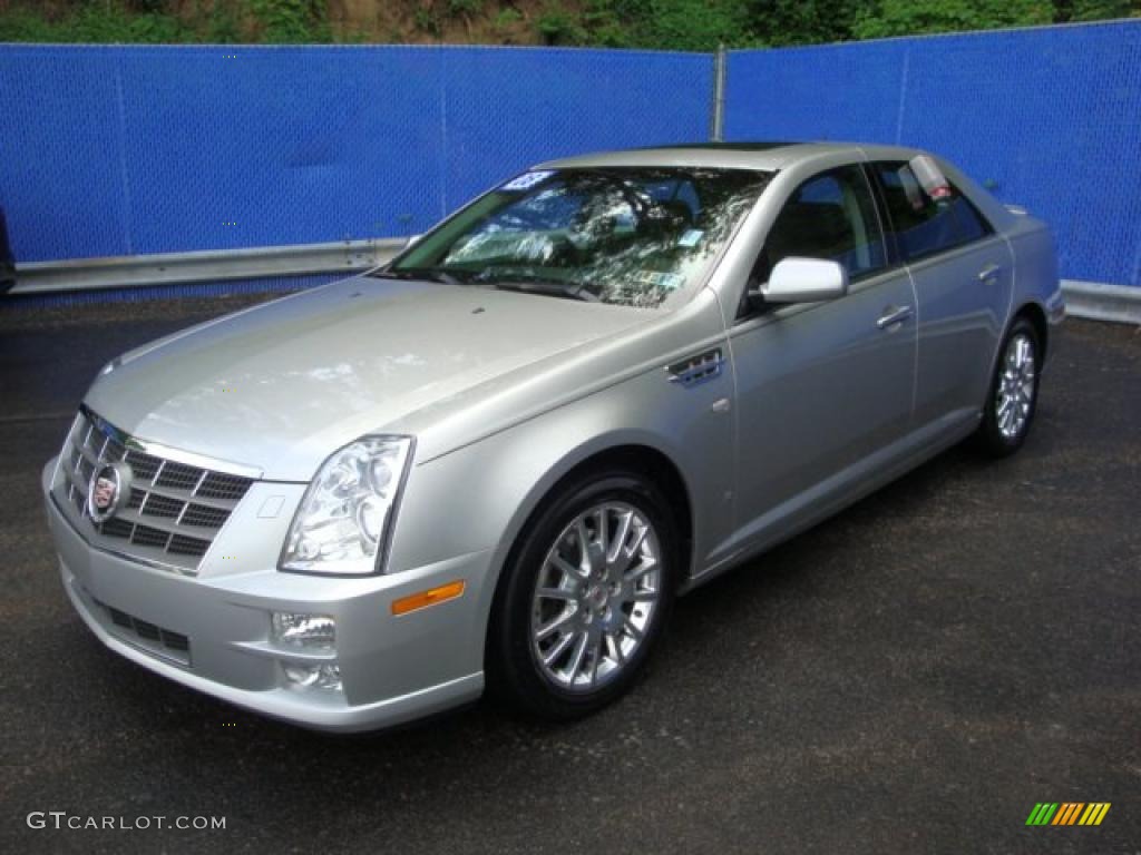2008 Light Platinum Cadillac Sts 4 V8 Awd 30424641