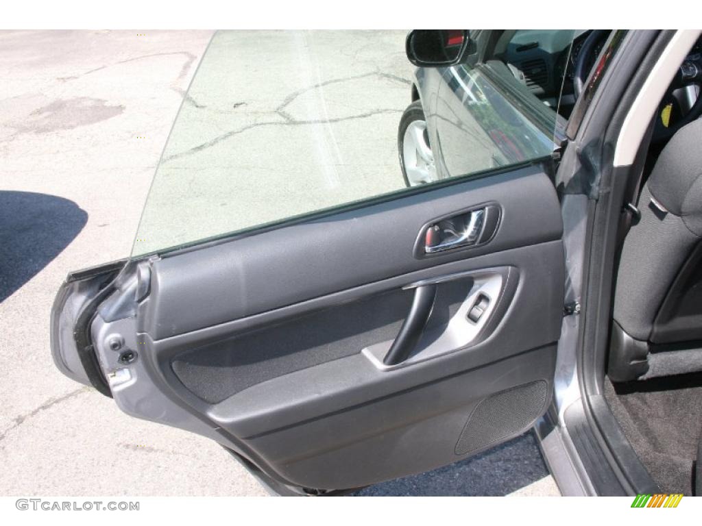 2008 Legacy 2.5i Sedan - Quartz Silver Metallic / Off Black photo #14