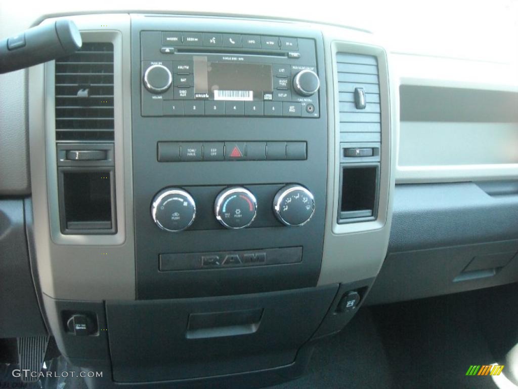 2010 Ram 1500 ST Regular Cab - Stone White / Dark Slate/Medium Graystone photo #20