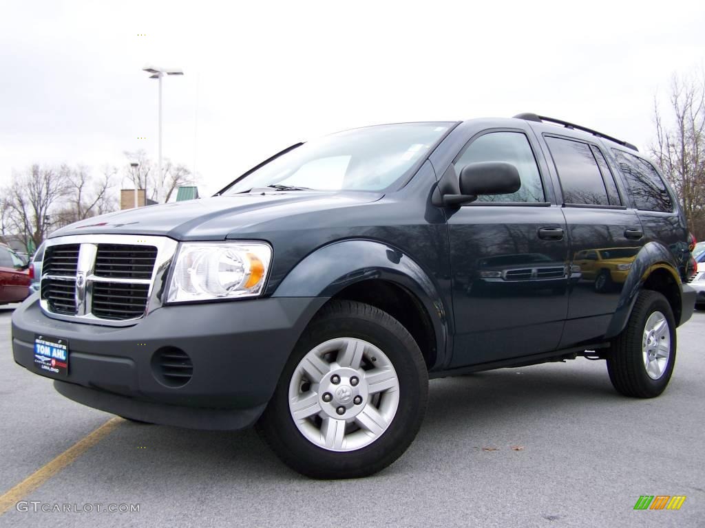 2008 Durango SXT 4x4 - Steel Blue Metallic / Dark/Light Slate Gray photo #1