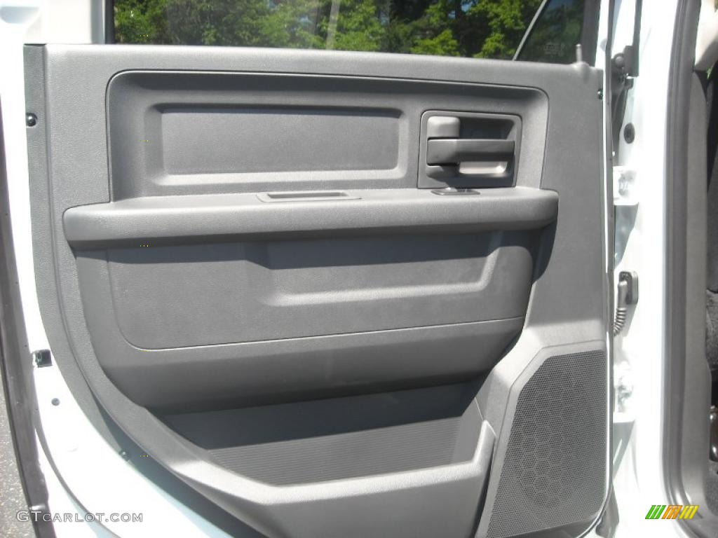 2010 Ram 3500 ST Crew Cab 4x4 Dually - Bright White / Dark Slate/Medium Graystone photo #21