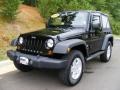 2009 Black Jeep Wrangler X 4x4  photo #1