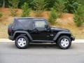 2009 Black Jeep Wrangler X 4x4  photo #4