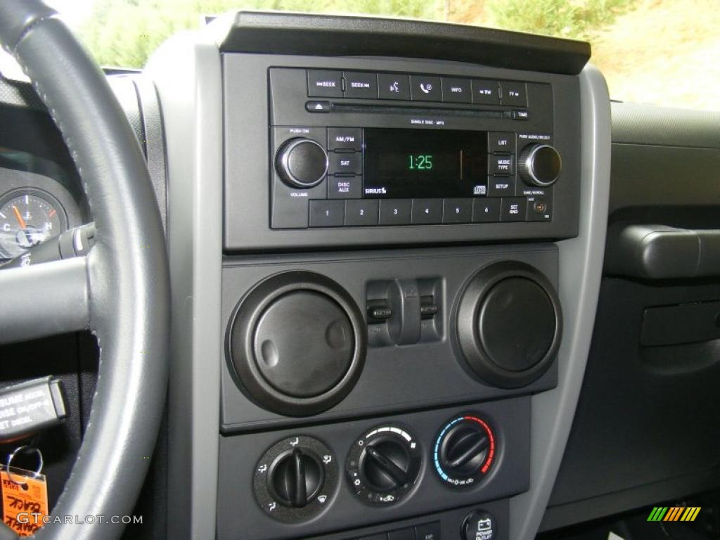 2009 Wrangler X 4x4 - Black / Dark Slate Gray/Medium Slate Gray photo #20