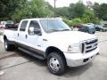 2007 Oxford White Ford F350 Super Duty Lariat Crew Cab Dually  photo #2