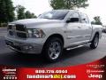 2010 Stone White Dodge Ram 1500 Big Horn Crew Cab  photo #1