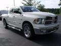 2010 Stone White Dodge Ram 1500 Big Horn Crew Cab  photo #4