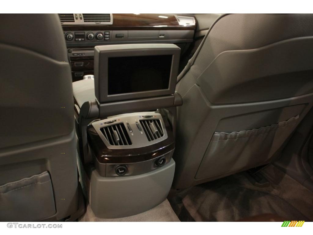 2007 7 Series 750Li Sedan - Sterling Grey Metallic / Flannel Grey photo #35