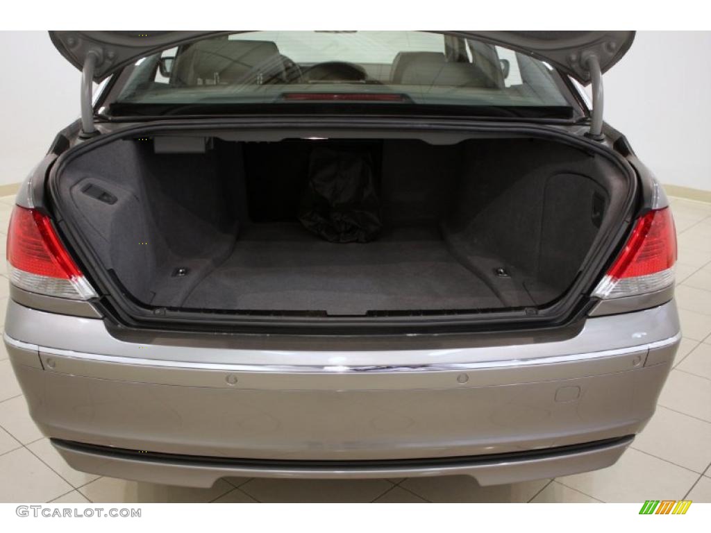2007 7 Series 750Li Sedan - Sterling Grey Metallic / Flannel Grey photo #36