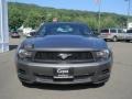 2010 Sterling Grey Metallic Ford Mustang V6 Premium Convertible  photo #2