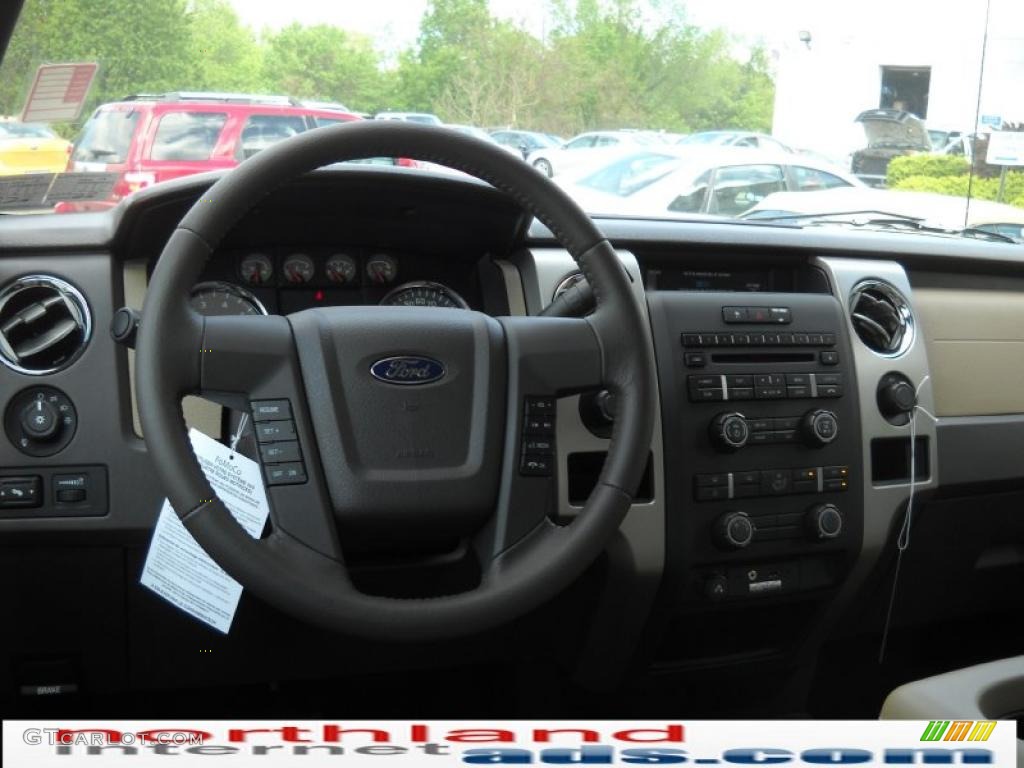 2010 F150 XLT SuperCrew 4x4 - Pueblo Gold Metallic / Medium Stone photo #14