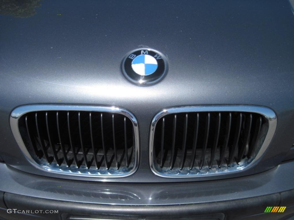 2001 3 Series 325i Sedan - Steel Blue Metallic / Grey photo #41