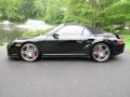 2008 Black Porsche 911 Turbo Cabriolet  photo #3