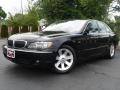 2007 Azurite Black Metallic BMW 7 Series 750i Sedan  photo #1