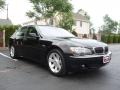 2007 Azurite Black Metallic BMW 7 Series 750i Sedan  photo #2