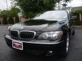 2007 Azurite Black Metallic BMW 7 Series 750i Sedan  photo #13